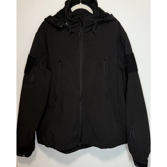 ROTHCO SPECIAL OPS SOFT SHELL TACTICAL JACKET -  MENS -  LARGE -  BLACK - Picture 2 of 9